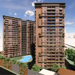 Sobha Scarlet Elevation sketch